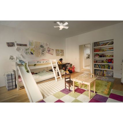 Osram - himmennettävä LED-kattotuuletin LESTE LED/15W/230V 3000/4000/6500K + kaukosäädin