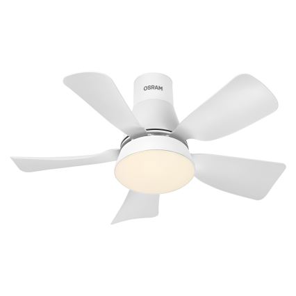 Osram - himmennettävä LED-kattotuuletin LESTE LED/15W/230V 3000/4000/6500K + kaukosäädin