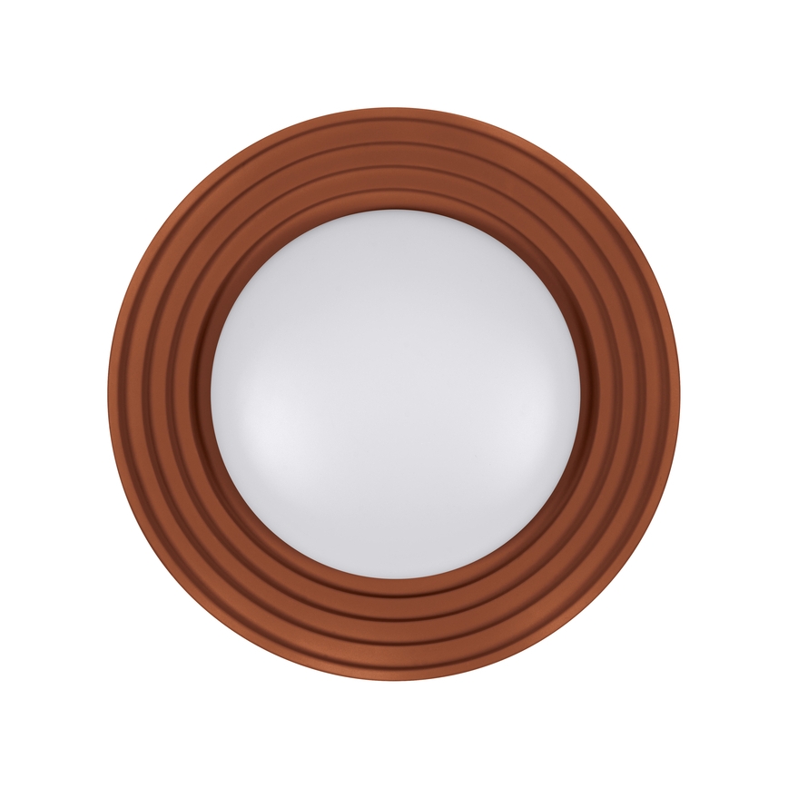 Osram - LED-himmennettävä kattovalaisin ORBIS CONCRETE LED/24,5W/230V halkaisija 50 cm ruskea/betoni