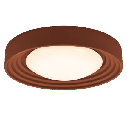 Osram - LED-himmennettävä kattovalaisin ORBIS CONCRETE LED/24,5W/230V halkaisija 50 cm ruskea/betoni