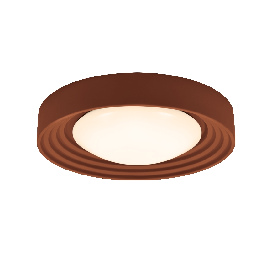 Osram - LED-himmennettävä kattovalaisin ORBIS CONCRETE LED/24,5W/230V halkaisija 50 cm ruskea/betoni