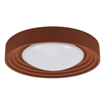 Osram - LED-himmennettävä kattovalaisin ORBIS CONCRETE LED/24,5W/230V halkaisija 50 cm ruskea/betoni