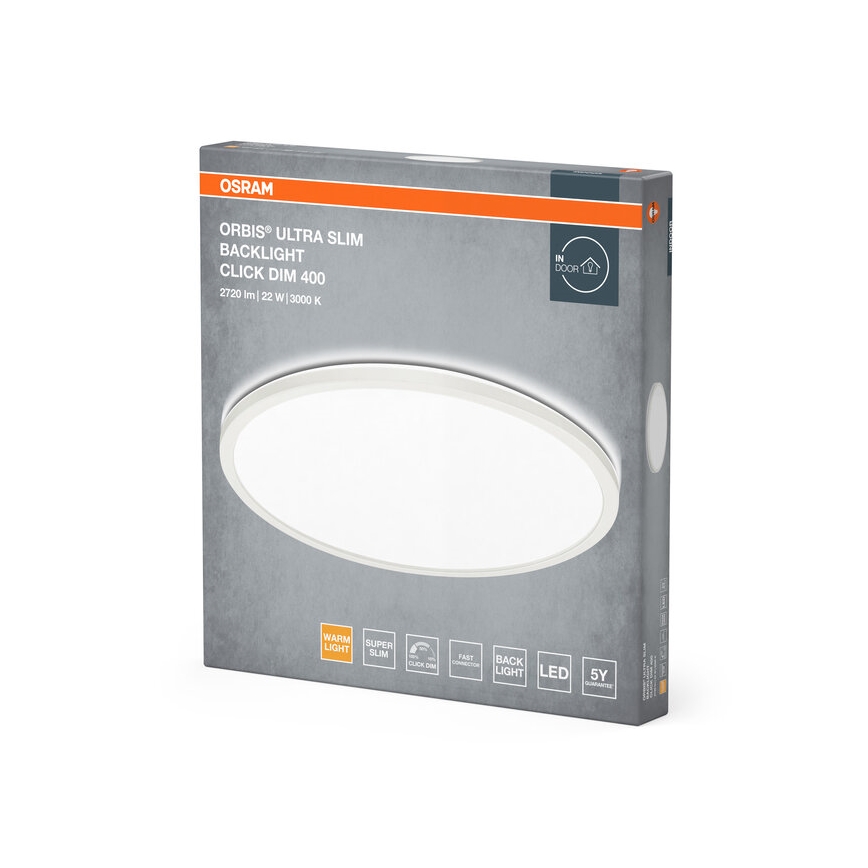 Osram - LED himmennettävä kattovalaisin ORBIS LED/22W/230V valkoinen
