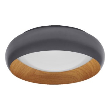 Osram - LED himmennettävä kattovalaisin ORBIS LIVIA LED/16W/230V halkaisija 30 cm antrasiitti/ruskea
