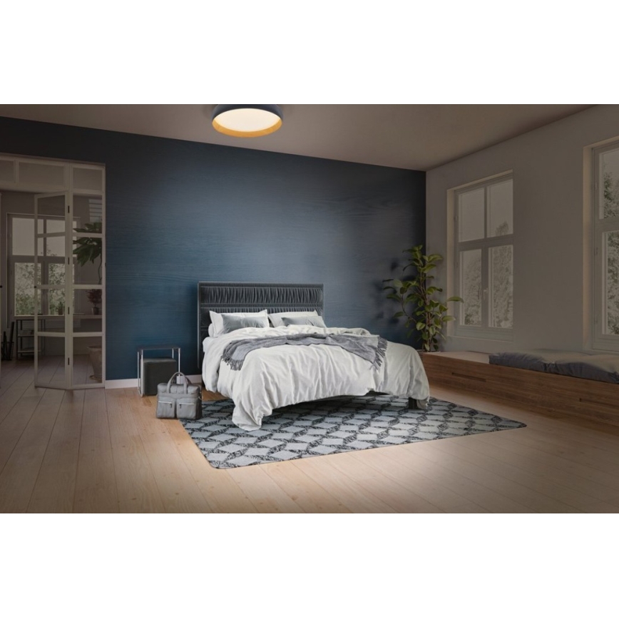 Osram - LED himmennettävä kattovalaisin ORBIS LIVIA LED/16W/230V halkaisija 30 cm antrasiitti/ruskea