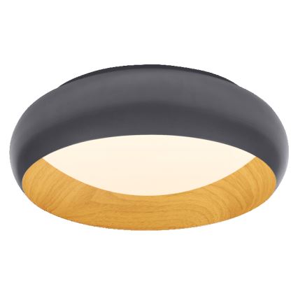 Osram - LED himmennettävä kattovalaisin ORBIS LIVIA LED/16W/230V halkaisija 30 cm antrasiitti/ruskea