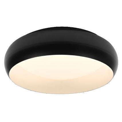 Osram - LED-himmennettävä kattovalaisin ORBIS LIVIA LED/16W/230V Ø 30 cm musta/valkoinen