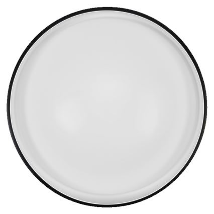 Osram - LED-himmennettävä kattovalaisin ORBIS LIVIA LED/24W/230V halkaisija 43 cm musta/valkoinen