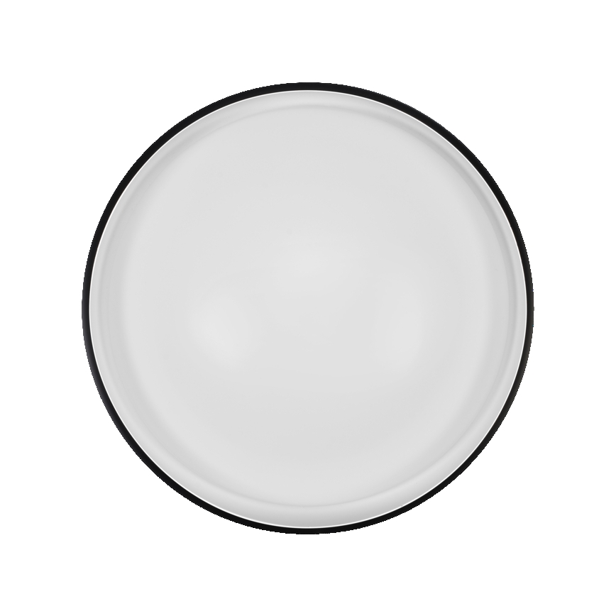 Osram - LED-himmennettävä kattovalaisin ORBIS LIVIA LED/24W/230V halkaisija 43 cm musta/valkoinen