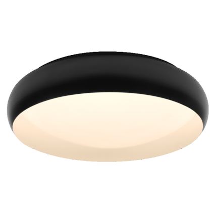 Osram - LED-himmennettävä kattovalaisin ORBIS LIVIA LED/24W/230V halkaisija 43 cm musta/valkoinen