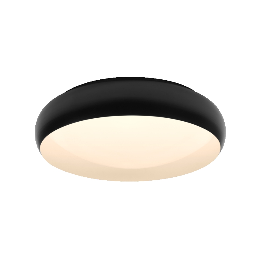 Osram - LED-himmennettävä kattovalaisin ORBIS LIVIA LED/24W/230V halkaisija 43 cm musta/valkoinen