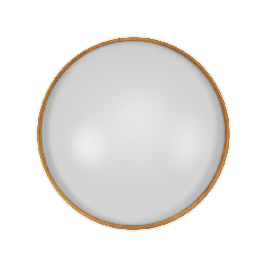 Osram - himmennettävä LED-kattovalaisin ORBIS LIVIA LED/36W/230V, halkaisija 52 cm, valkoinen/ruskea