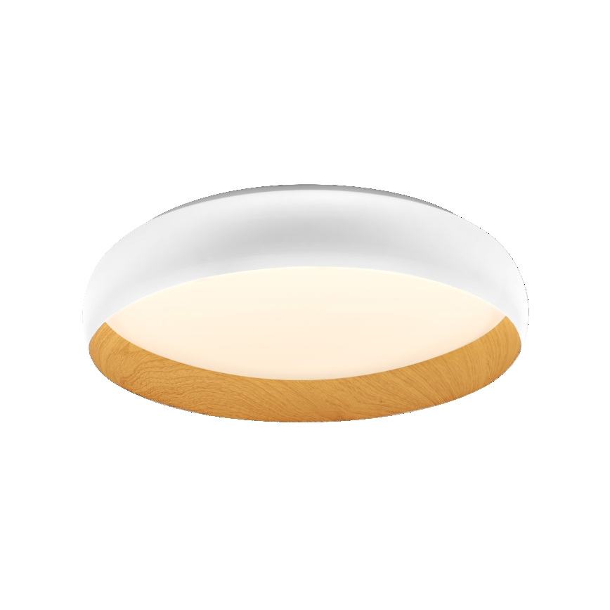Osram - himmennettävä LED-kattovalaisin ORBIS LIVIA LED/36W/230V, halkaisija 52 cm, valkoinen/ruskea