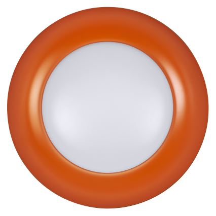 Osram - LED Himmennettävä kattovalaisin ORBIS PLATE LED/19W/230V Ø 31 cm oranssi/musta