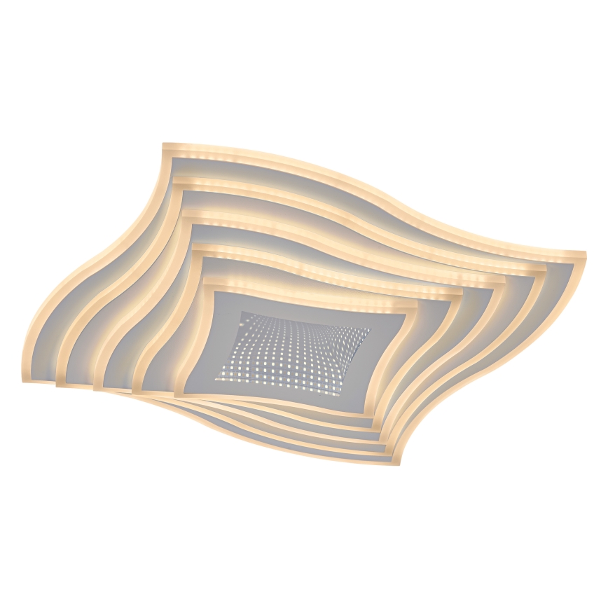 Osram - LED himmennettävä kattovalaisin ORBIS WAVES LED/43W/230V 2600-6000K 48x48 cm valkoinen + kaukosäädin