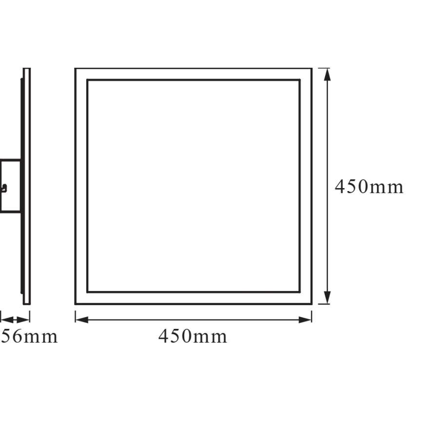 Osram - LED-himmennettävä kattovalaisin SMART+ PLANON LED/28W/230V 45x45 cm 3000-6500K Wi-Fi