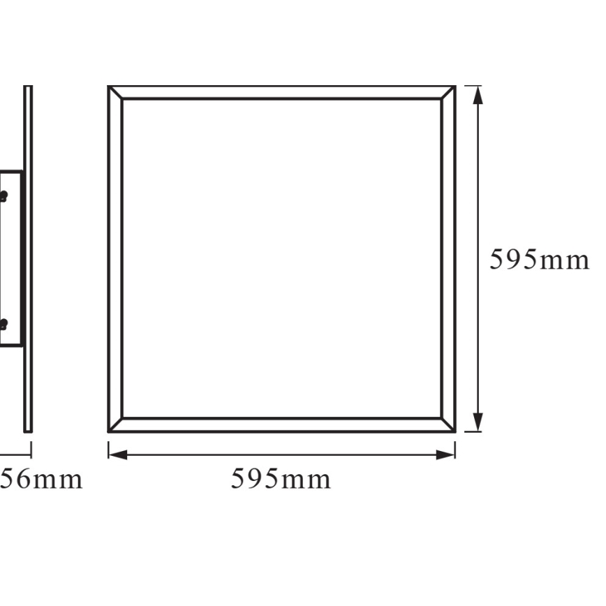 Osram - LED-himmennettävä kattovalaisin SMART+ PLANON LED/36W/230V 60x60 cm 3000-6500K Wi-Fi