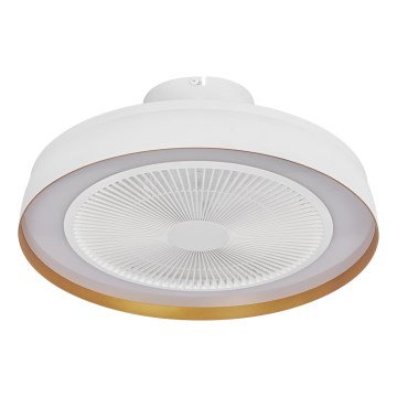 Osram - LED himmennettävä kattovalaisin tuulettimella CEILING FAN LED/49W/230V 2700-6500K valkoinen/kultainen + kaukosäädin