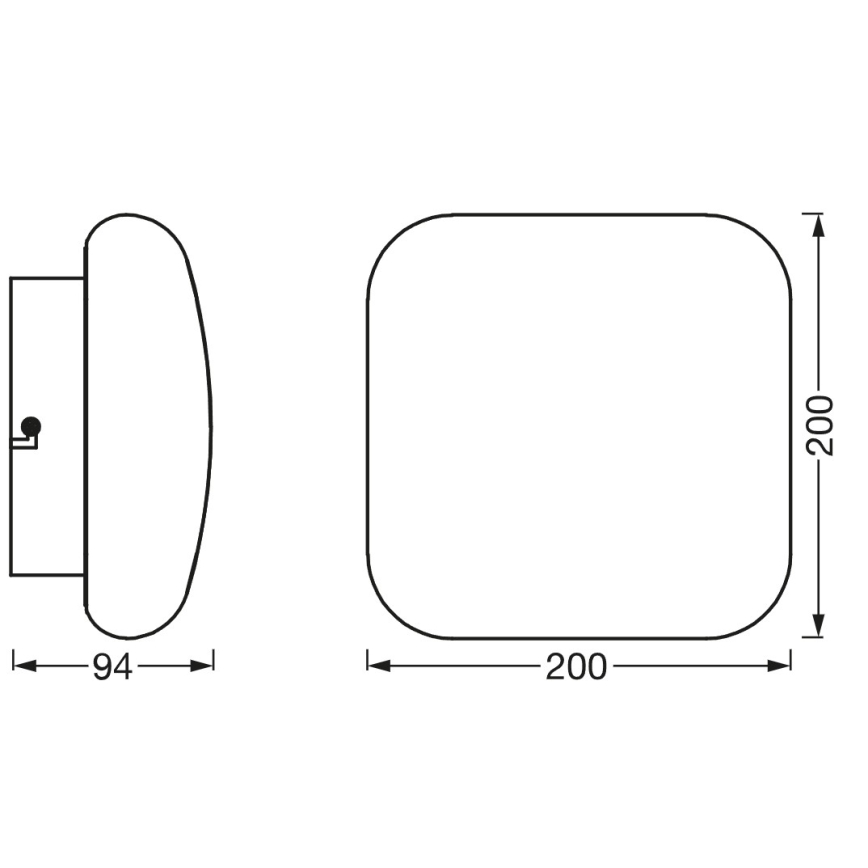 Osram - LED himmennettävä kylpyhuoneen kattovalaisin SMART+ AQUA LED/12W/230V 3000-6500K IP44 Wi-Fi