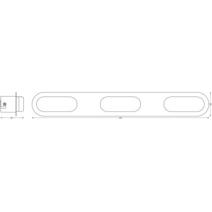 Osram - LED-himennettävä kylpyhuoneen seinävalaisin SMART+ DUPLO LED/20W/230V 3000-6500K IP44 Wi-Fi
