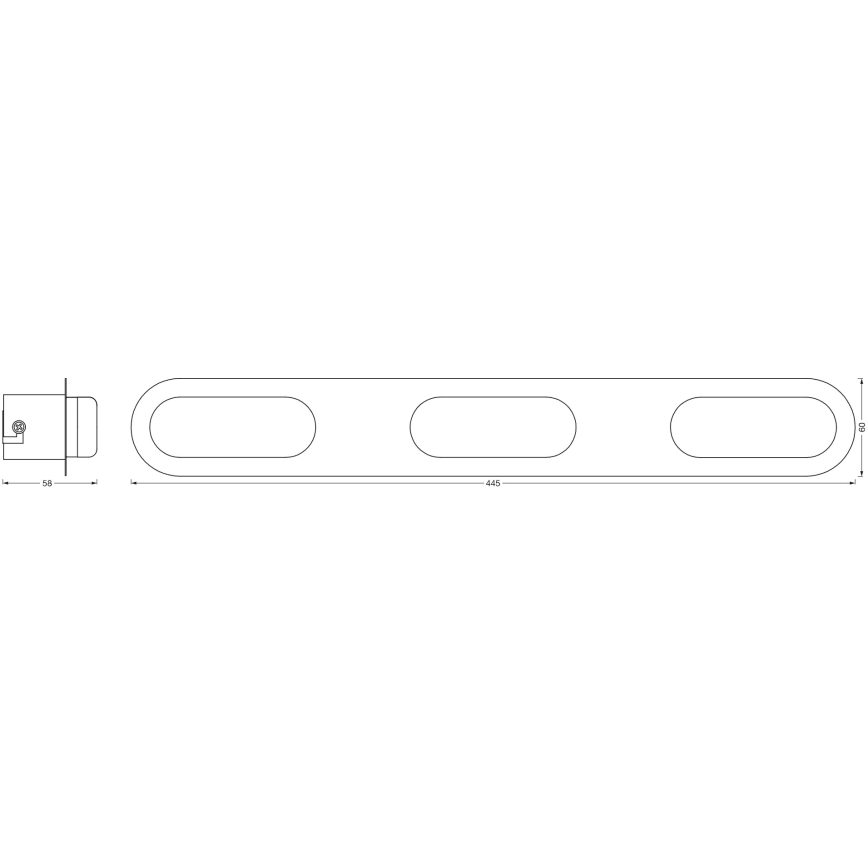 Osram - LED-himennettävä kylpyhuoneen seinävalaisin SMART+ DUPLO LED/20W/230V 3000-6500K IP44 Wi-Fi