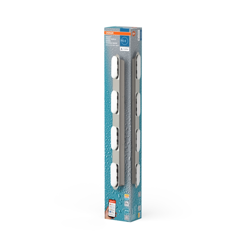 Osram - himmennettävä LED-kylpyhuoneen seinävalaisin SMART+ DUPLO LED/24W/230V 3000-6500K IP44 Wi-Fi