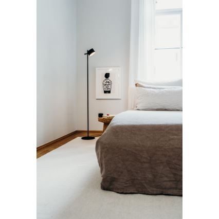 Osram - LED-himmennettävä kosketuslattiavalaisin DECOR KYOTO LED/12W/230V CRI 90 musta