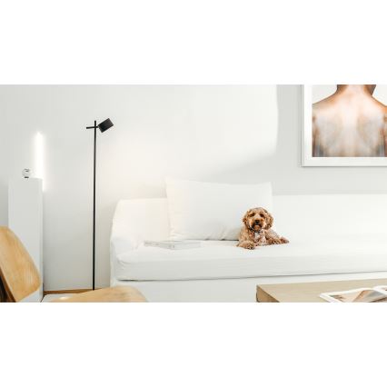 Osram - LED-himmennettävä kosketuslattiavalaisin DECOR KYOTO LED/12W/230V CRI 90 musta