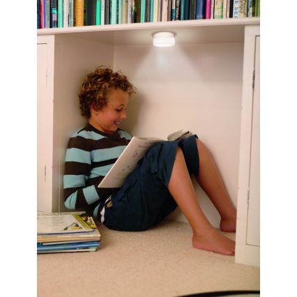 Osram - DOT-IT himmennettävä LED-opastusvalaisin, 0,45 W / 5 V, 500 mAh, valkoinen