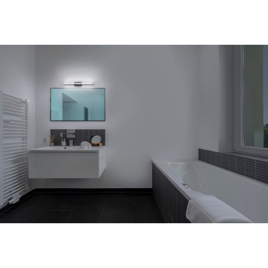 Osram - himmennettävä LED-peilivalaisin ORBIS MIRROR LED/6,8W/230V 40 cm 3000/4000K IP44 musta