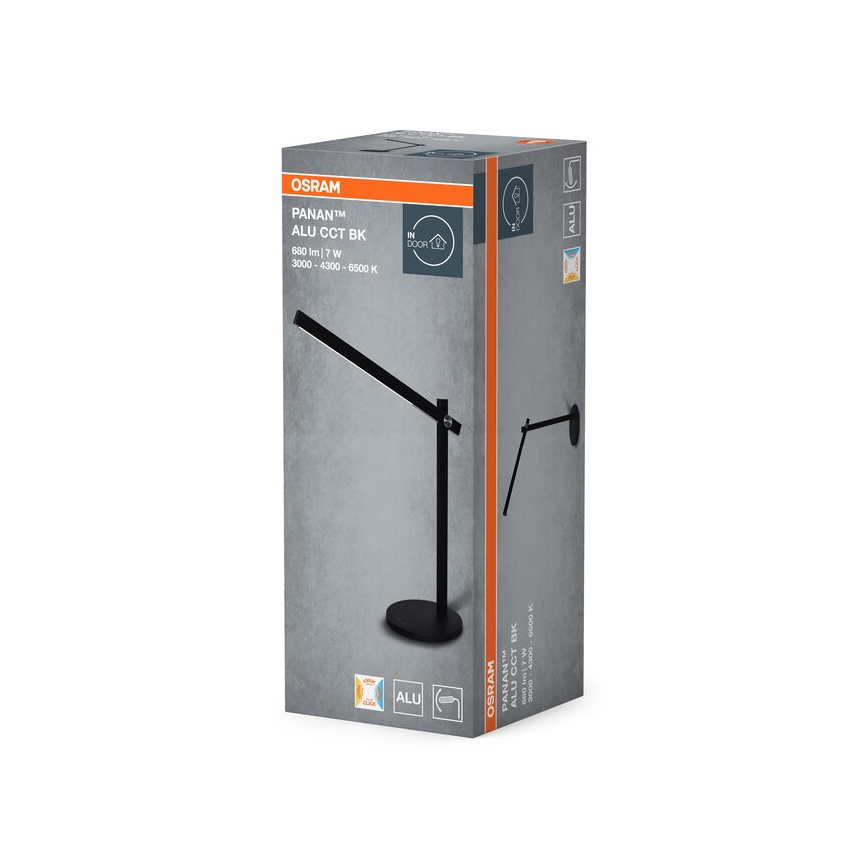 Osram - LED-himmennettävä pöytävalaisin PANAN LED/7W/230V