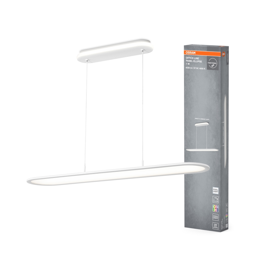 Osram - Dimmattava LED-riippuvalaisin vaijerilla OFFICE LINE LED/57W/230V 4000K 100 cm CRI 90 valkoinen