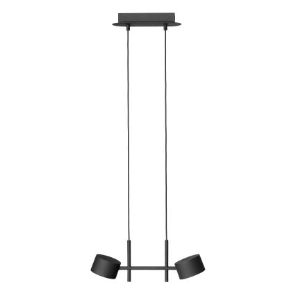 Osram - LED himmennettävä riippuvalaisin vaijerilla DECOR KYOTO 2xLED/10W/230V CRI 90 musta