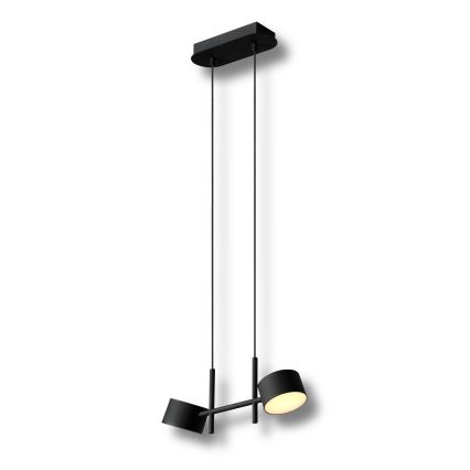 Osram - LED himmennettävä riippuvalaisin vaijerilla DECOR KYOTO 2xLED/10W/230V CRI 90 musta