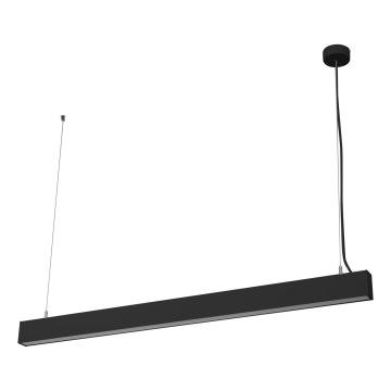 Osram - LED-himmennettävä riippuvalaisin vaijerilla OFFICE LINE LED/42W/230V 4000K 112,6 cm musta