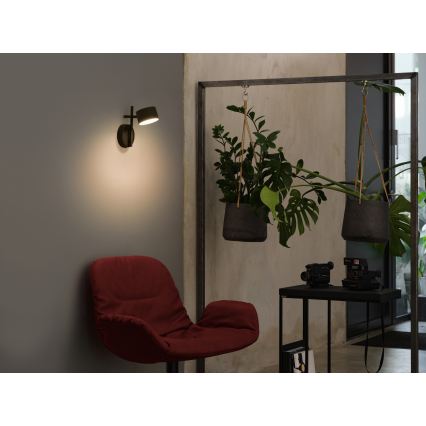 Osram - LED Himennettävä kosketusohjattu seinävalaisin DECOR KYOTO LED/12W/230V CRI 90 musta
