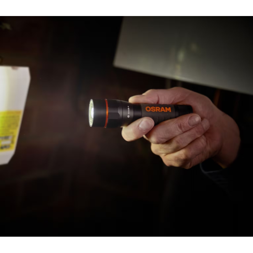 Osram - himmennettävä LED-taskulamppu LEDINSPECT TORCH 450 ESSENTIAL LED/6W/3xAAA IP44
