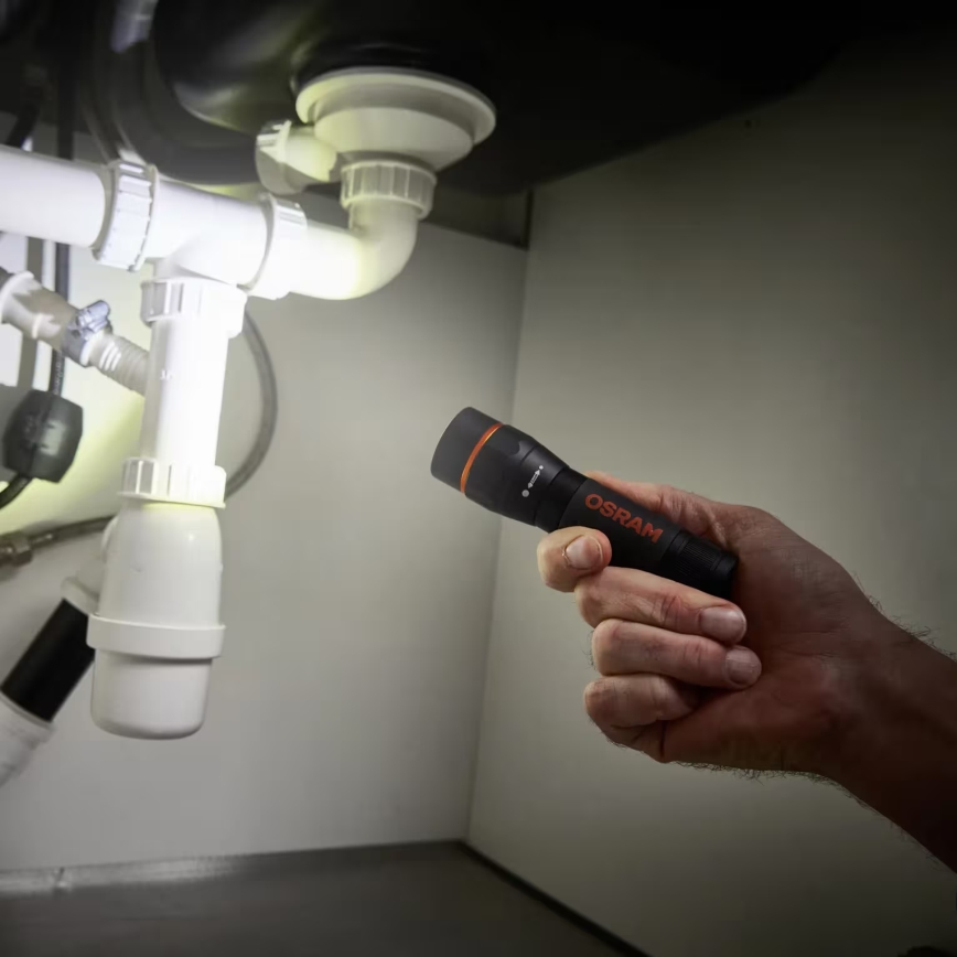 Osram - himmennettävä LED-taskulamppu LEDINSPECT TORCH 450 ESSENTIAL LED/6W/3xAAA IP44