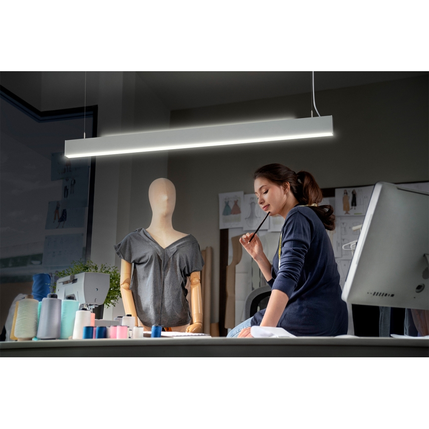 Osram - LED-himmennettävä riippuvalaisin vaijerilla OFFICE LINE LED/42W/230V 4000K 112,6 cm valkoinen