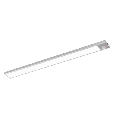 Osram - LED alakaappivalaisin liike- ja hämäräanturilla LINEAR LED/3,2W/3,7V 500 mAh 3000/4000/6500K 40 cm harmaa