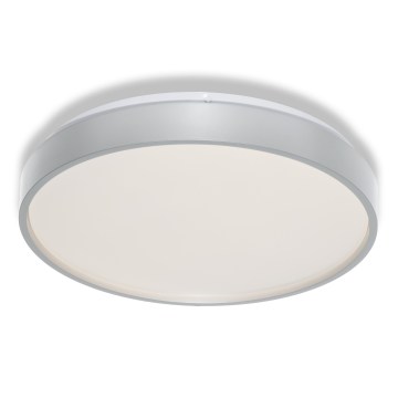 Osram - LED-katto-valaisin hämäräkytkimellä CEILING LUXO LED/18W/230V halkaisija 32 cm hopeanvärinen