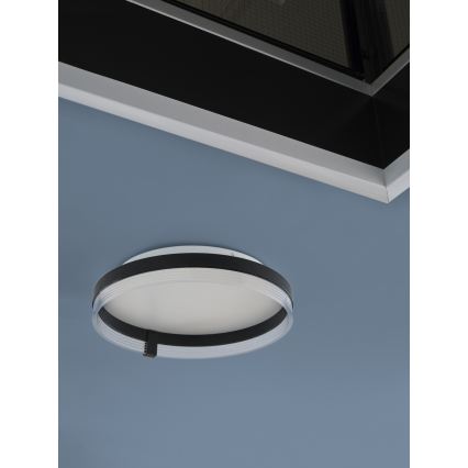 Osram - LED-kattovalaisin DECOR CIRCLE LED/25W/230V 3000/4000/6500K Ø 40 cm musta/valkoinen