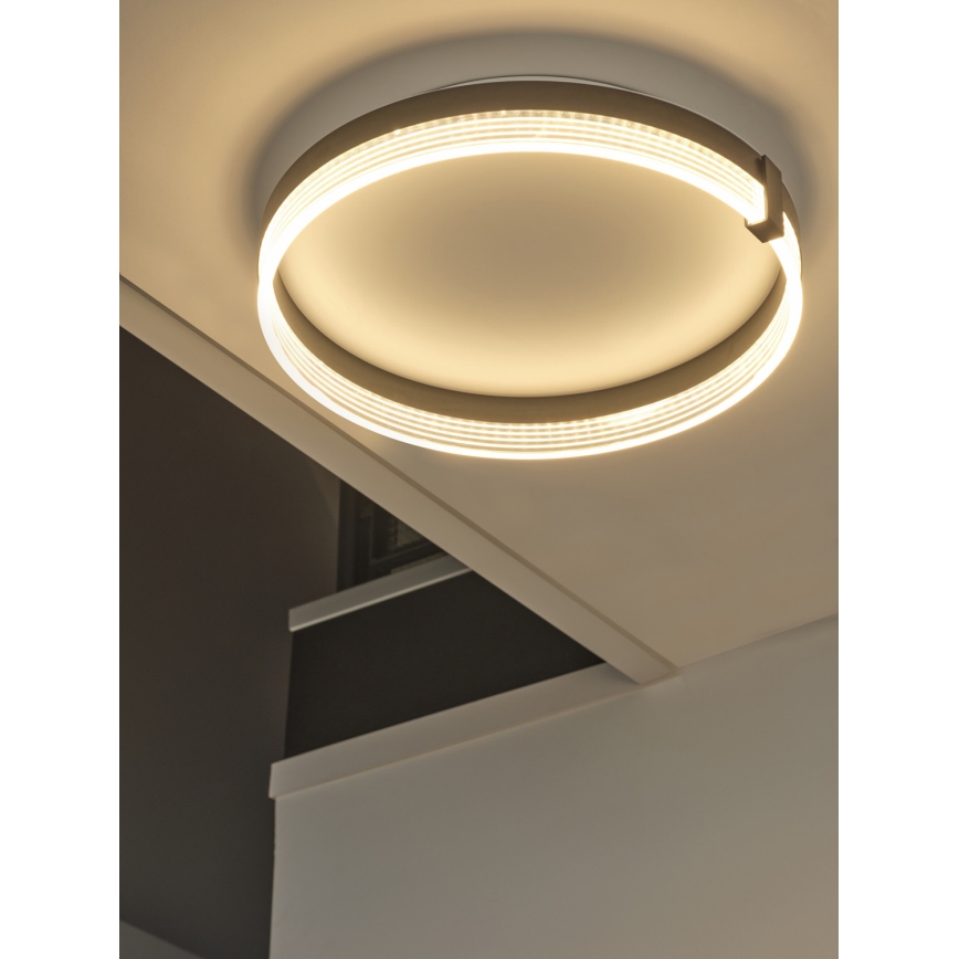 Osram - LED-kattovalaisin DECOR CIRCLE LED/25W/230V 3000/4000/6500K Ø 40 cm musta/valkoinen