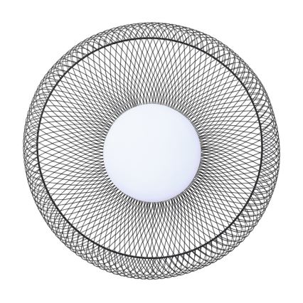 Osram - LED-kattovalaisin DECOR MESH LED/18,5W/230V halkaisija 30 cm musta