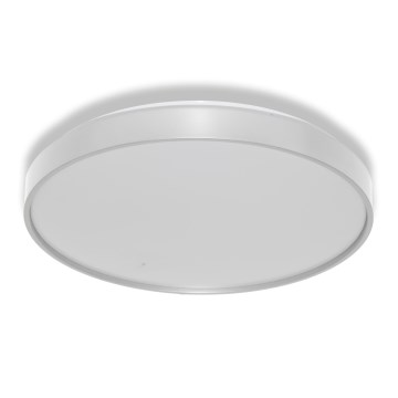 Osram - LED-kattovalaisin hämäräkytkimellä CEILING LUXO LED/24W/230V Ø 38 cm, hopeanvärinen