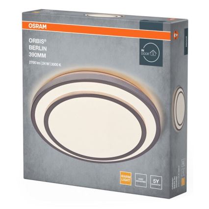 Osram - LED-kattovalaisin ORBIS BERLIN LED/24W/230V halkaisija 39 cm