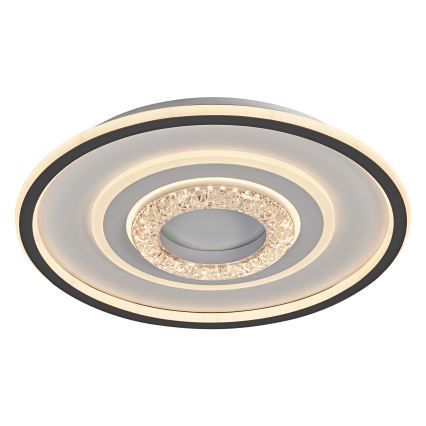 Osram - LED-kattovalaisin ORBIS CRISTALLY LED/50W/230V 2700/4000/6000K halkaisija 43 cm valkoinen/musta