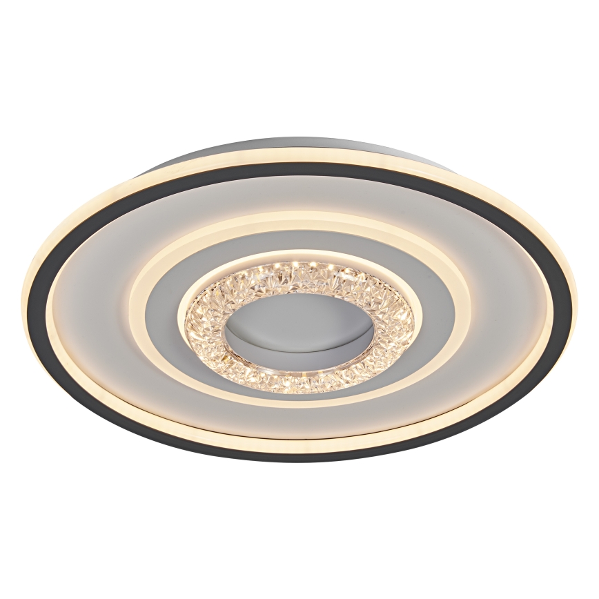 Osram - LED-kattovalaisin ORBIS CRISTALLY LED/50W/230V 2700/4000/6000K halkaisija 43 cm valkoinen/musta