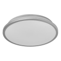 Osram - LED-kattovalaisin ORBIS DUBLIN LED/16W/230V halkaisija 30 cm hopeanvärinen