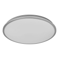 Osram - LED-kattovalaisin ORBIS DUBLIN LED/36W/230V, halkaisija 49 cm, hopeanvärinen